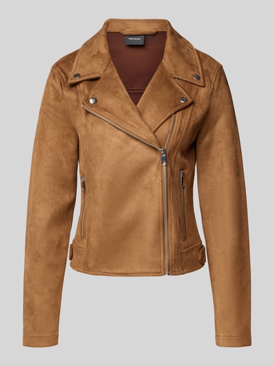 Vero Moda Jack in suèdelook, model 'JOSE' Cognac - 2