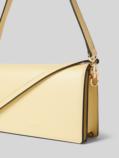 Seidenfelt Torebka z detalem z logo model ‘Birsta’ Jasnożółty 3