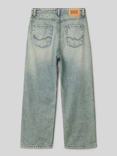 Jack & Jones Wide Fit Jeans mit Eingrifftaschen Modell 'ALEX' Blau 3
