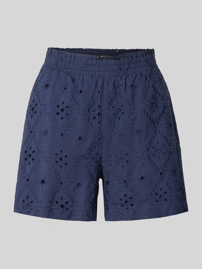 VERO MODA Regular Fit Shorts aus reiner Baumwolle Modell 'ELIZA' Dunkelblau 2