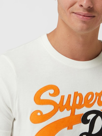 Superdry T-Shirt mit Logo Weiss 3