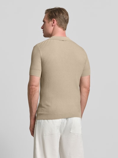 Antony Morato Slim Fit Poloshirt aus Viskose-Mix Beige 5