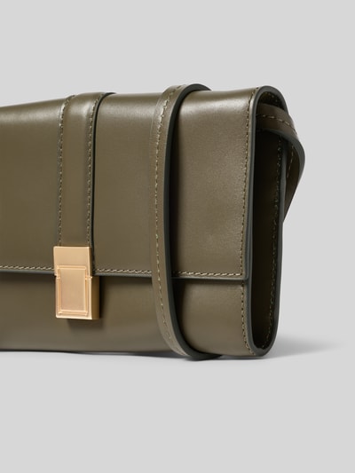 Marc O'Polo Schoudertas van echt leer Olijfgroen - 3