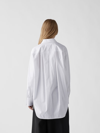 Victoria Victoria Beckham Hemdbluse mit Plastron  Weiß 5