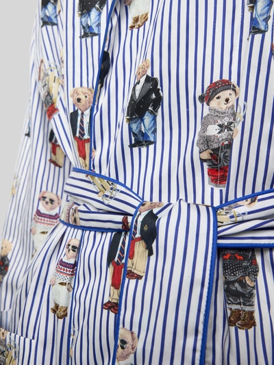 Polo Ralph Lauren Szlafrok z szalowym kołnierzem Niebieski 2