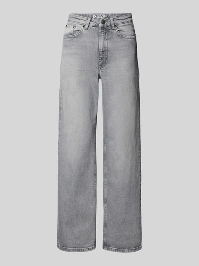 Only Jeans in 5-pocketmodel, model 'JUICY' Lichtgrijs - 2