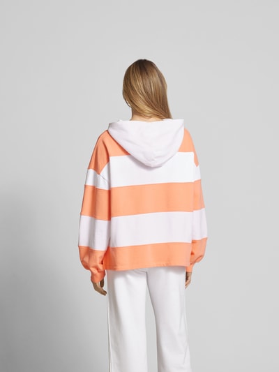 Juvia Oversized Hoodie mit Kapuze Orange 5