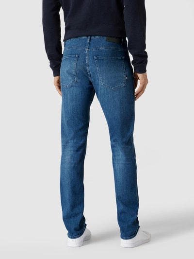 BOSS Slim Fit Jeans mit Stretch-Anteil Modell 'Delaware' Blau 5