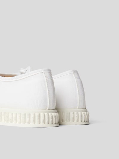 Maison Margiela Sneaker mit Ziernaht Weiß 3