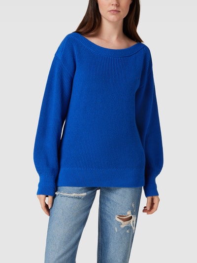 Tommy Hilfiger Strickpullover mit U-Boot-Ausschnitt Modell 'BOAT' Royal 4