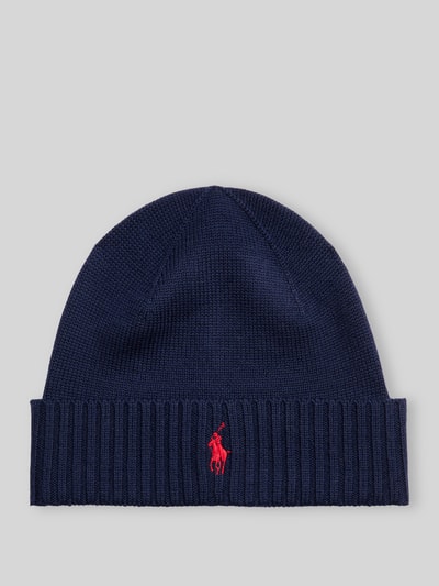 Polo Ralph Lauren Czapka z czystej wełny Ciemnoniebieski 2