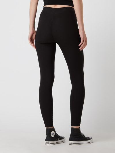 Vila Leggings mit Karomuster Modell 'Laura'  Black 5