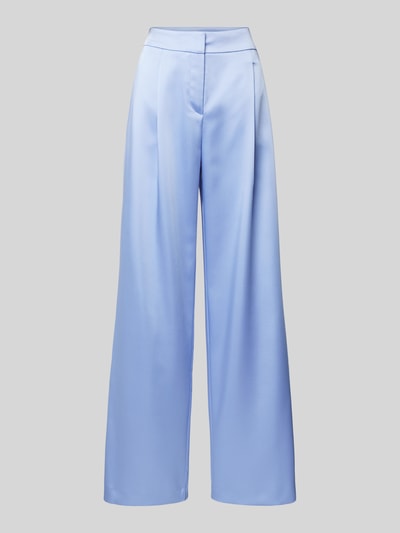 Jake*s Cocktail Wide Leg Bundfaltenhose mit Eingrifftaschen Bleu 2