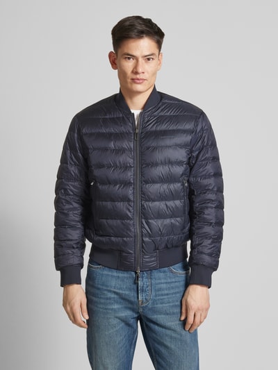 Emporio Armani Bomberjacke mit Stehkragen Marine 6