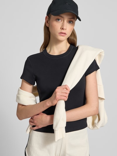 Review T-Shirt mit Rundhalsausschnitt Black 3