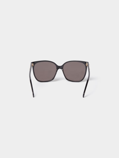 Alexander McQueen Sonnenbrille mit Nieten-Detail Black 6