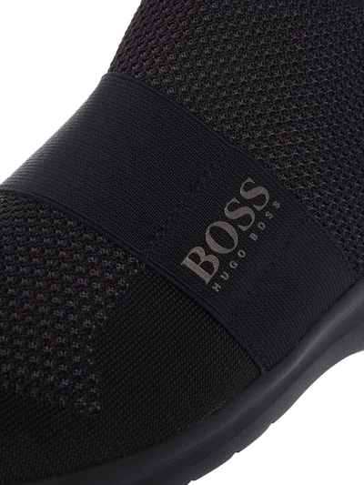 BOSS Sneaker 'Extreme_Slon_knit' in Strickoptik Black 2