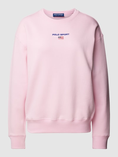 Polo Sport Sweatshirt met kapmouwen Roze - 2