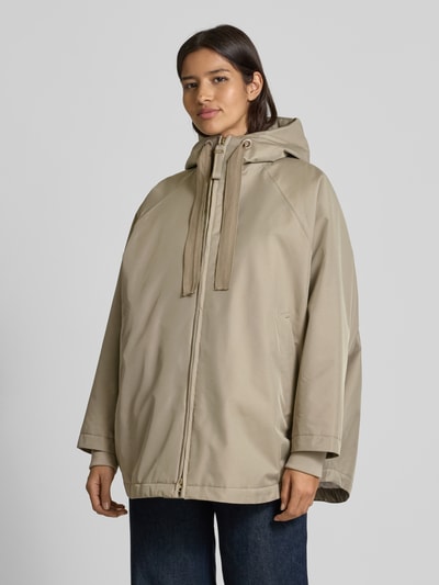 G-LAB Relaxed Fit Jacke mit Kapuze Modell 'PURE' Beige 4