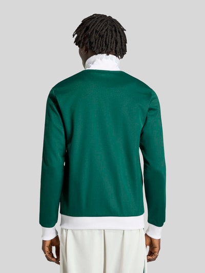 adidas Originals Slim Fit Sweatjacke aus Baumwoll-Mix Dunkelgruen 5