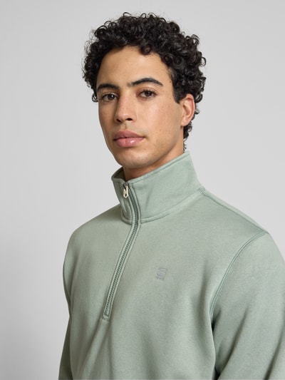G-Star Raw Sweatshirt met opstaande kraag Mintgroen - 3
