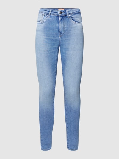 Only Skinny Fit Jeans mit Label-Patch Modell 'POWER LIFE' Jeansblau 2