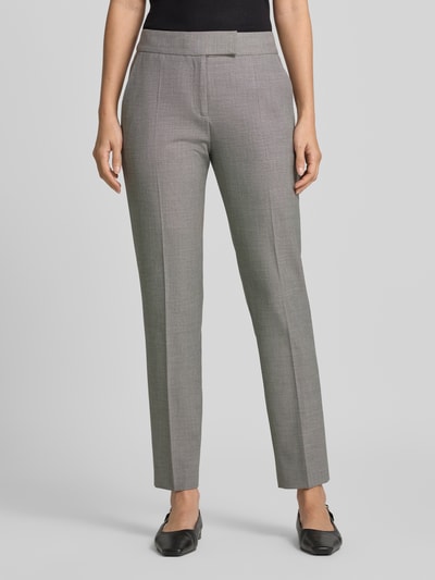 HUGO Mid Waist Business-Hose mit Bügelfalten Black 4
