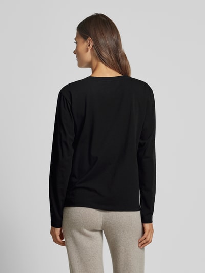 BOSS Longsleeve mit Label-Print Black 5