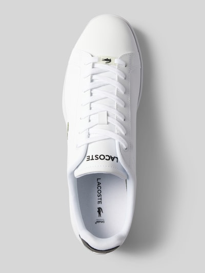Lacoste Sneakersy z mieszanki skóry model ‘CARNABY PRO’ Biały 4