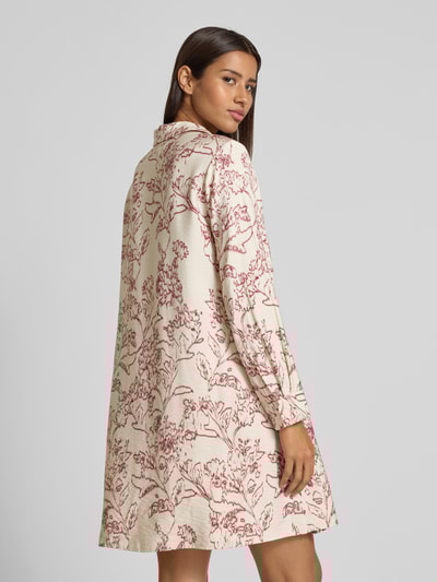 JAKE*S STUDIO WOMAN Knielanges Hemdblusenkleid mit durchgehender Knopfleiste Rostrot 5