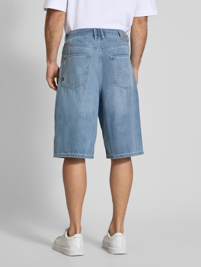 Tom Tailor Denim Relaxed fit korte jeans van pure katoen, model 'BAGGY' Jeansblauw - 5