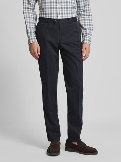 Hiltl Regular Fit Stoffhose mit Leistentasche Modell 'PEAKER' Marine 4