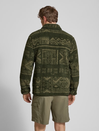 COLUMBIA Sweatshirt aus Teddyfell Oliv 5