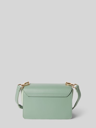 VALENTINO BAGS Handtas met labelapplicatie, model 'VIOLET' Mintgroen - 3