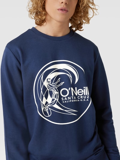 ONeill Sweatshirt mit Logo-Print Modell 'CIRCLE SURFER' Marine 3