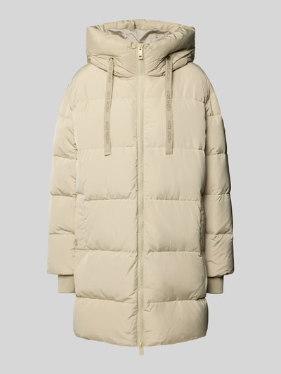 MOS MOSH Płaszcz puchowy zapinany na zamek błyskawiczny dwustronny Piaskowy 2