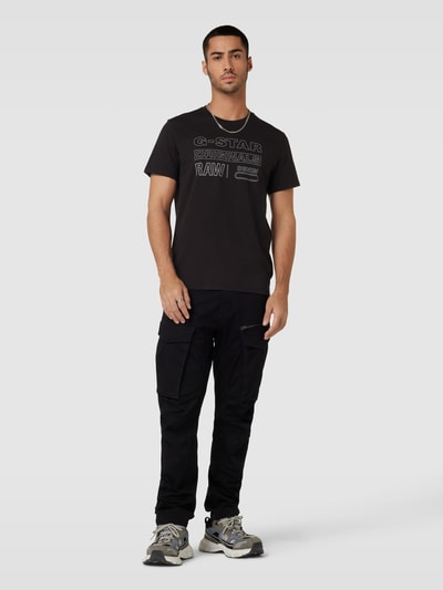 G-Star Raw T-Shirt mit Label-Print Black 1