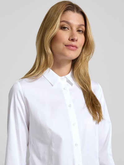 ETERNA Overhemdblouse met knoopsluiting Wit - 3