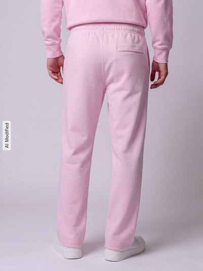 Nike Regular Fit Sweathose aus Baumwoll-Mix Hellrosa 5