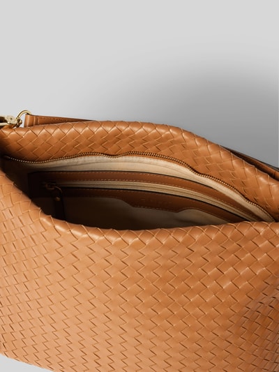 Abro Handtasche in Flecht-Optik Modell 'KAIA' Camel 5