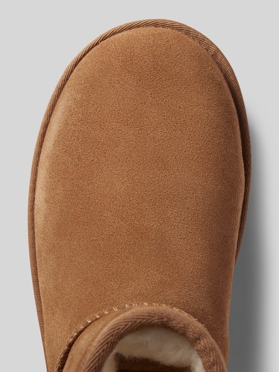 UGG Lederboots mit Plateausohle Camel 3