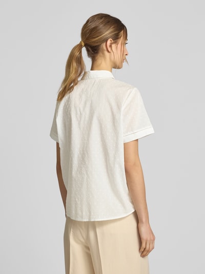 Vila Bluzka o kroju regular fit z wykładanym kołnierzem model ‘TUTTY’ Biały 5