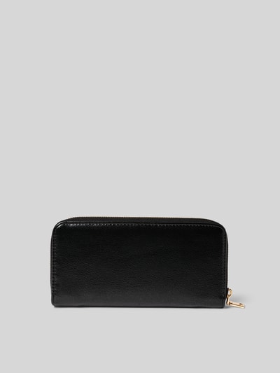 Seidenfelt Portfel z imitacji skóry model ‘Milla’ Czarny 2