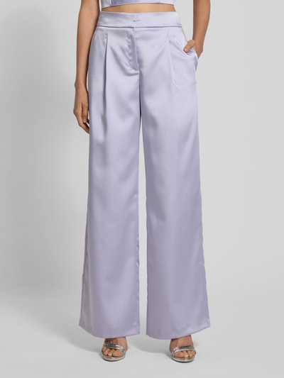 Jake*s Cocktail Stoffhose mit Bundfalten Lavender 4