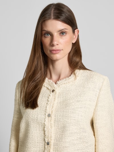 Marc Cain Blazer in Bouclé-Optik Offwhite 3