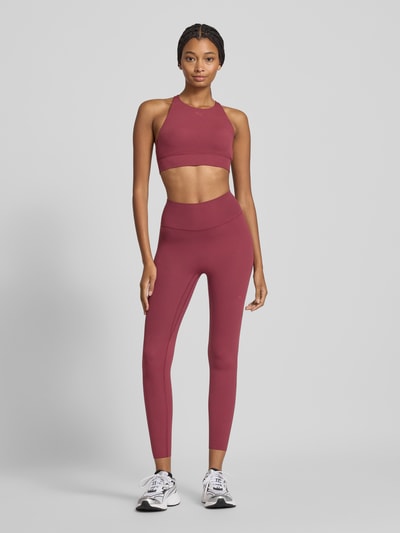 PUMA Tanktop mit Logo-Print und Racerback Bordeaux 1