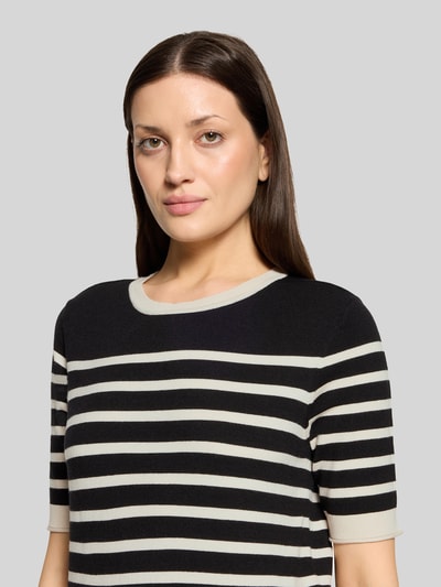 Betty Barclay Regular Fit Pullover aus Viskose-Mix mit 1/2-Arm Beige 3