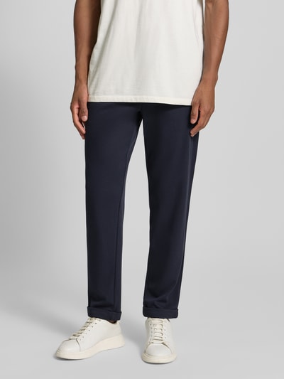 MCNEAL Stoffen broek met achterzakken Marineblauw - 4