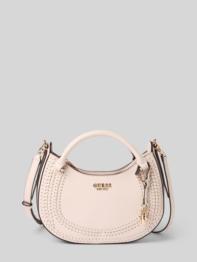 Guess Torebka z detalem z logo model ‘TATUM’ Écru 2