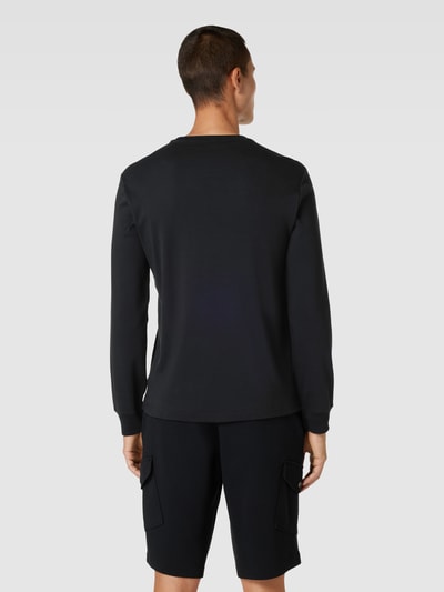 Polo Ralph Lauren Bluzka z długim rękawem z wyhaftowanym logo Czarny 5